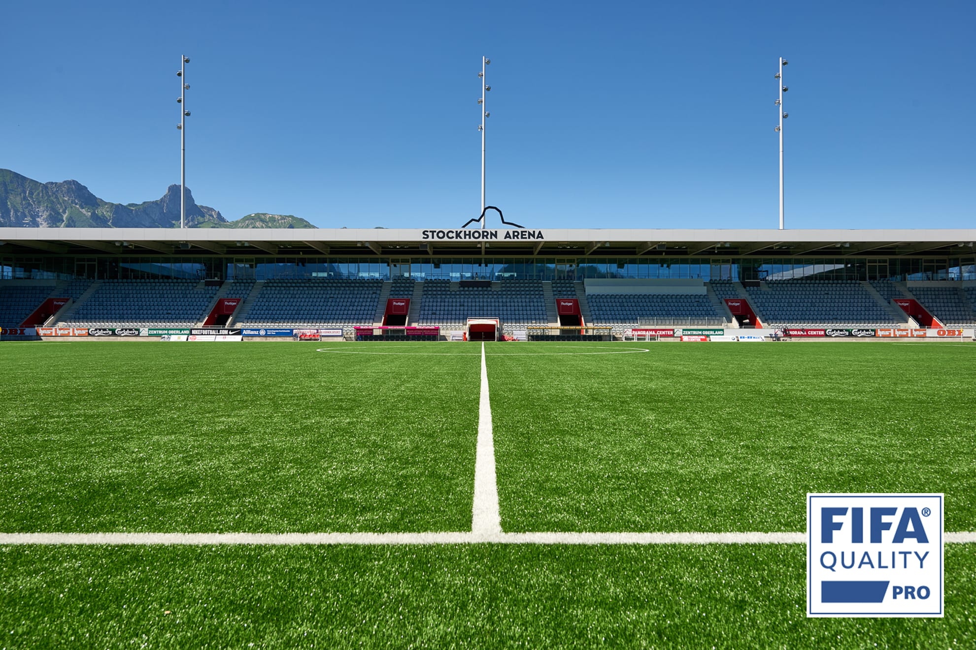 Stockhorn Arena, Schweiz, FIFA Quality Pro