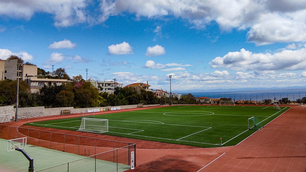 Stade de Fafalieio, Vrontados, Chios