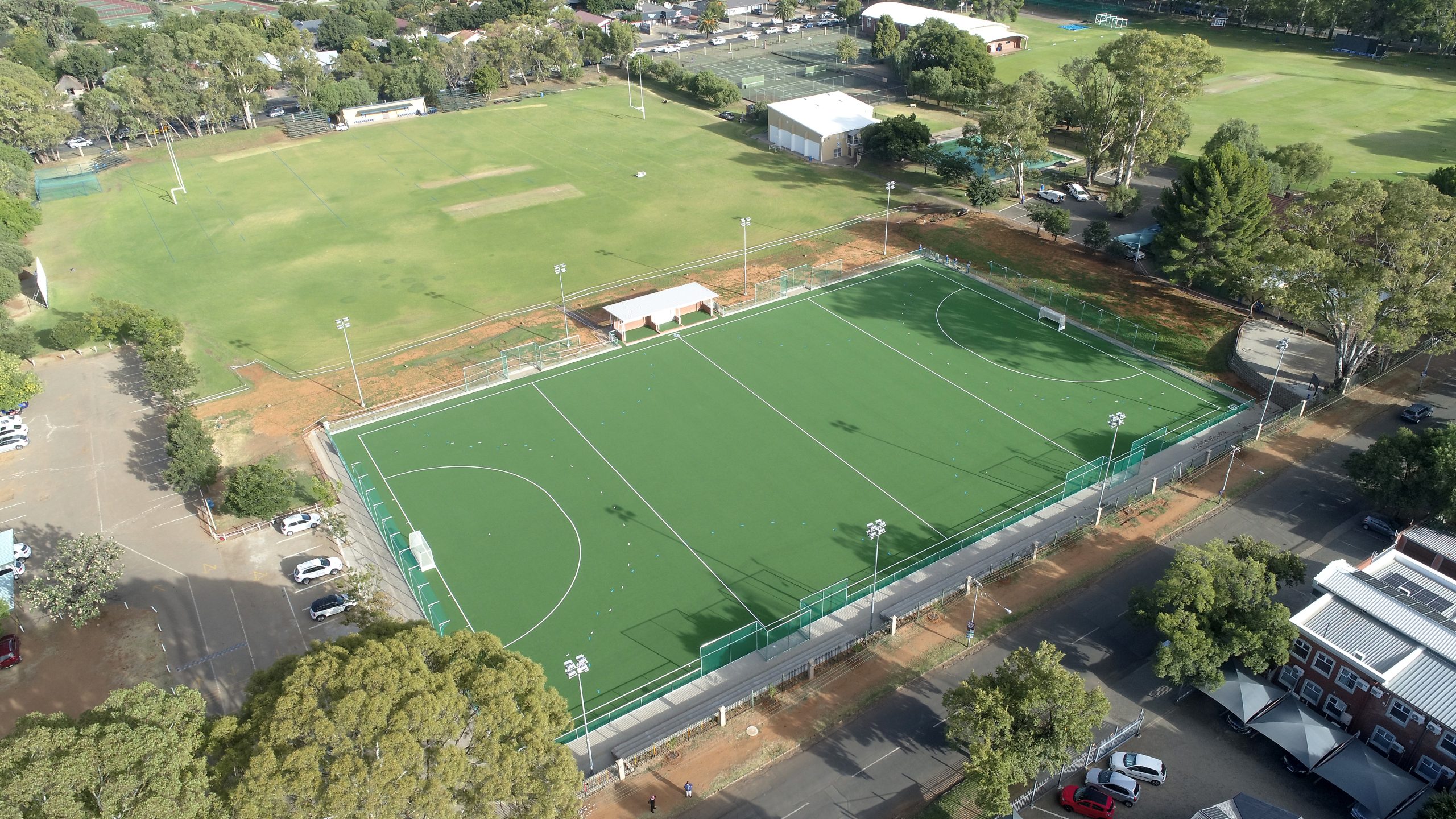 terrain de hockey non arrosé, St. Andrew, Bloemfontein