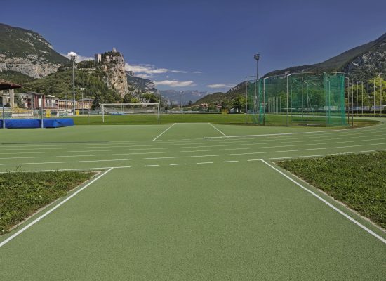 Centro Sportivo Via Pomerio, Arco di Trento, Italy, Re-topping, Rekortan M