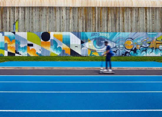 Complexe sports urbains de l'Axe majeur, Cergy