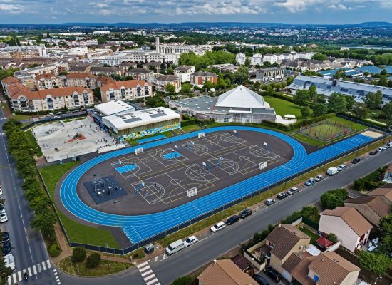 Complexe sports urbains de l'Axe majeur, Cergy