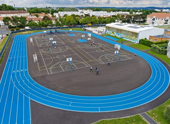 Complexe sports urbains de l'Axe majeur, Cergy