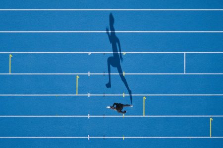 DJI_0378 athletics track in Montpellier
