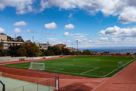 Fafalieio Stadion, Vrontados, Chios/Griechenland