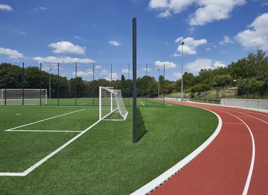 Sportplatz Grundstraße, Wuppertal, LigaTurf Cross und Rekortan M