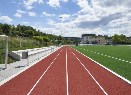 Sportplatz Grundstraße, Wuppertal, LigaTurf Cross und Rekortan M