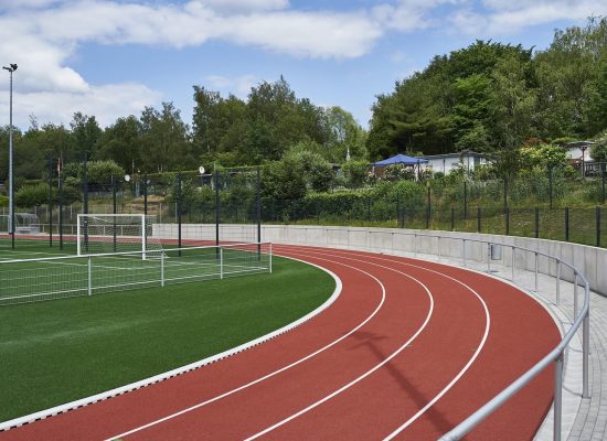 Sportplatz Grundstraße, Wuppertal, LigaTurf Cross und Rekortan M